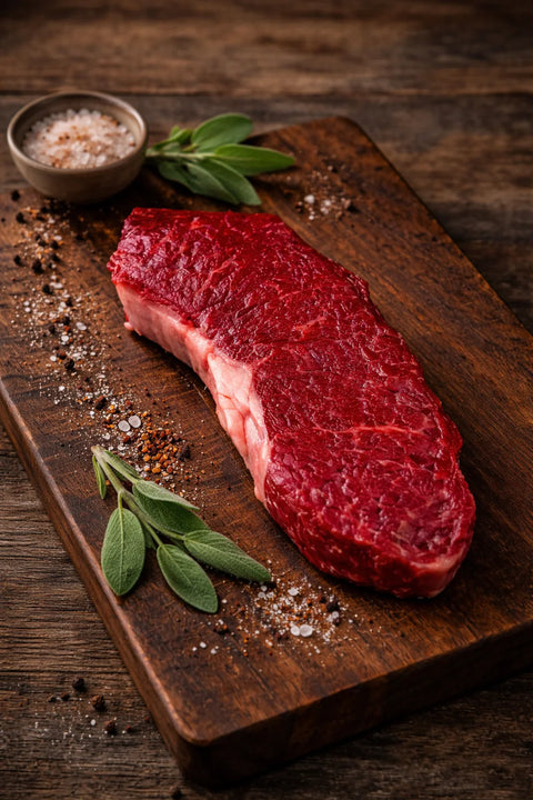 Colorado Bison NY Striploin Steak — 12 oz (Rock River Bison)