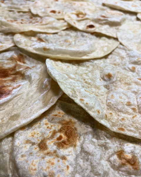 Fresh Flour Tortillas — 8 inch, 12 pack (Pochitos Tortilla Factory)