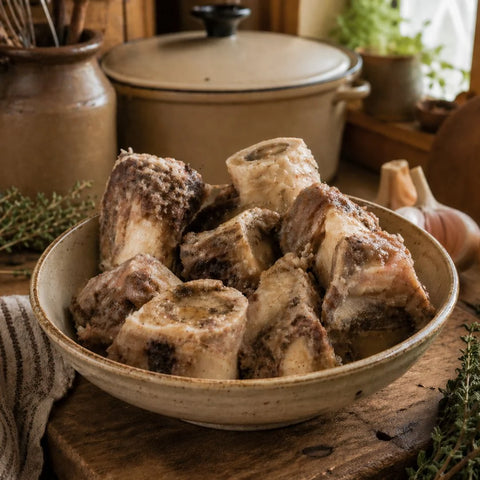 Bison Soup & Stock Bones — 5 lb Mixed Pack (Rock River Bison)